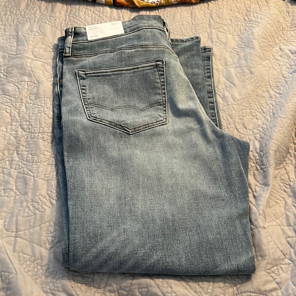 American Eagle air flex+ men’s jeans original straight 36x32